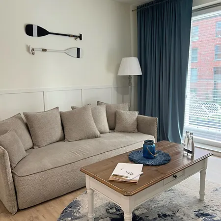 Apartment Lts Rent Luxury&comfortable Blue Angielska Grobla Gdansk